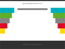 Tablet Screenshot of genealogyillustration.com